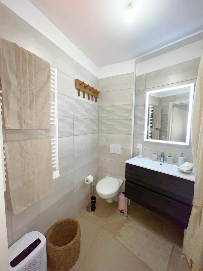 Luxueux Studio Neuf - Frontiere Monaco - Piscine - Parking Prive Ngoại thất bức ảnh