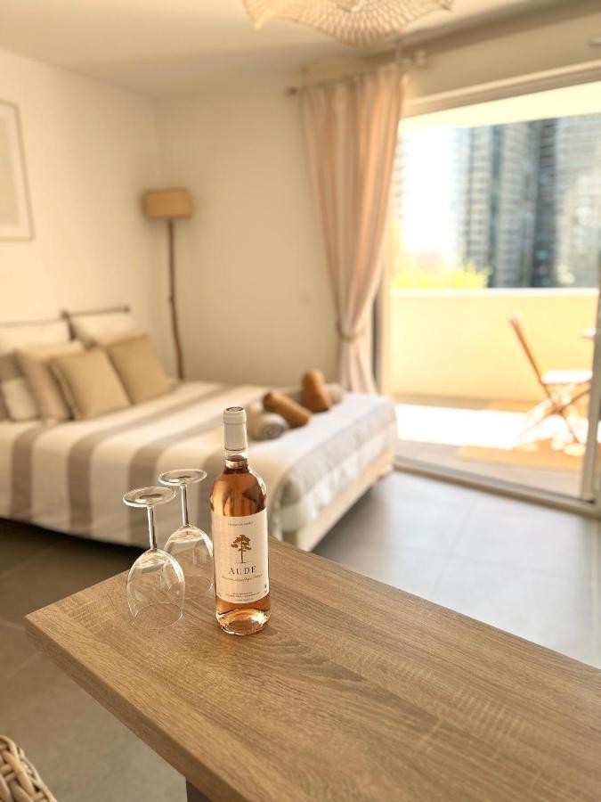 Luxueux Studio Neuf - Frontiere Monaco - Piscine - Parking Prive Ngoại thất bức ảnh